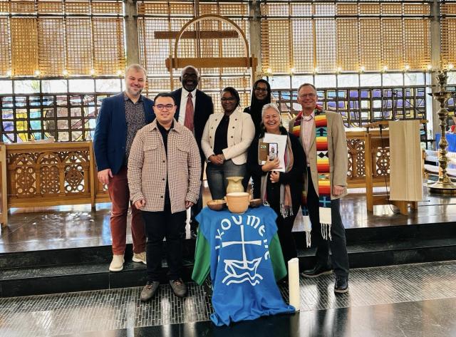 Members of the Rainbow Pilgrims of Faith delegation to the WCC in 2024