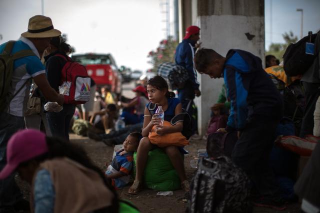 Asylum seekers in Mexico 