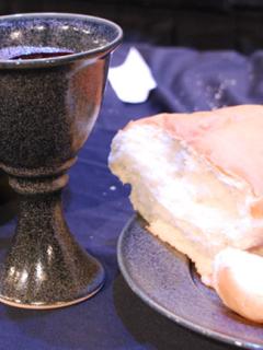 Chalice and bread